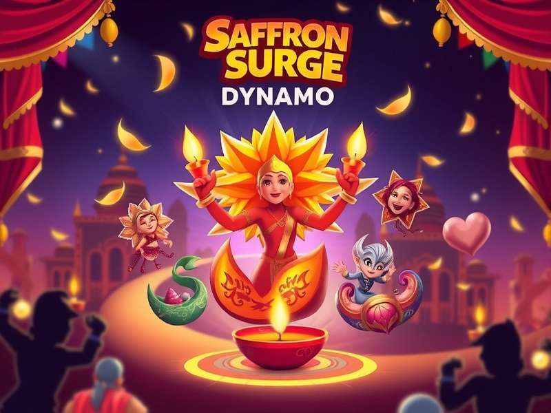 Saffron Surge Dynamo Game Banner